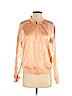 Opening Ceremony 100% Silk Orange Jacket Size S - photo 1