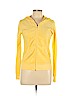 Juicy Couture 100% Polyester Yellow Zip Up Hoodie Size L - photo 1
