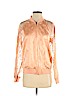 Opening Ceremony 100% Silk Orange Jacket Size S - photo 1