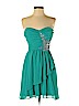 B. Darlin 100% Polyester Green Cocktail Dress Size 3 - 4 - photo 1