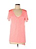 City Streets Pink Short Sleeve Top Size M - photo 1