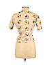 Valentino Roma Tan Short Sleeve Button-Down Shirt Size EU (IT) 42 / US 6 - photo 2