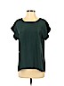 Forever 21 100% Polyester Green Short Sleeve Blouse Size S - photo 1