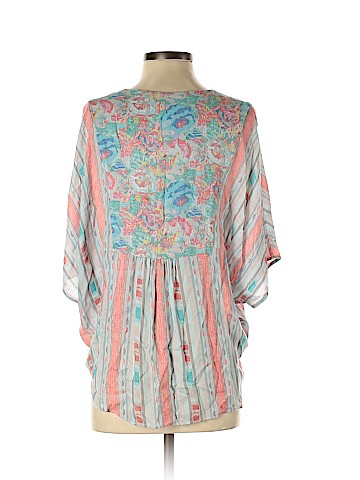 BCBGMAXAZRIA Short Sleeve Blouse (view 2)