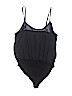 Forever 21 100% Polyester Black Bodysuit Size L - photo 2