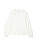 Leveret 100% Cotton White Long Sleeve T-Shirt Size 12 - photo 1