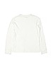 Leveret 100% Cotton White Long Sleeve T-Shirt Size 12 - photo 2