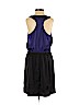 Aqua 100% Polyester Purple Casual Dress Size S - photo 2