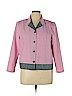 Blair 100% Polyester Pink Blazer Size 16 - photo 1