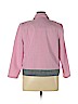 Blair 100% Polyester Pink Blazer Size 16 - photo 2