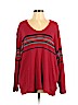 Covington Outlet 100% Cotton Red Long Sleeve Top Size 24 - 26 - photo 1