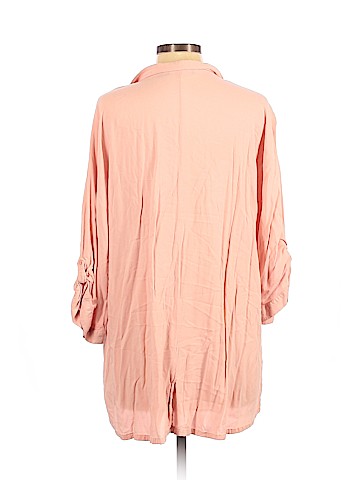 ELOQUII 3/4 Sleeve Top (view 2)