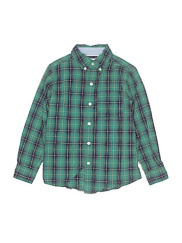 Carter's Long Sleeve Button-Down Shirt (view 1)