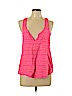 SO 100% Rayon Pink Sleeveless Blouse Size L - photo 1