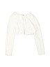 H&M 100% Cotton Solid Ivory Cardigan Size 6 - 8 - photo 1