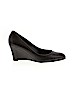 Salvatore Ferragamo 100% Leather Black Wedges Size 8 1/2 - photo 1