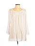 Zac & Rachel White 3/4 Sleeve Blouse Size 3X - photo 1