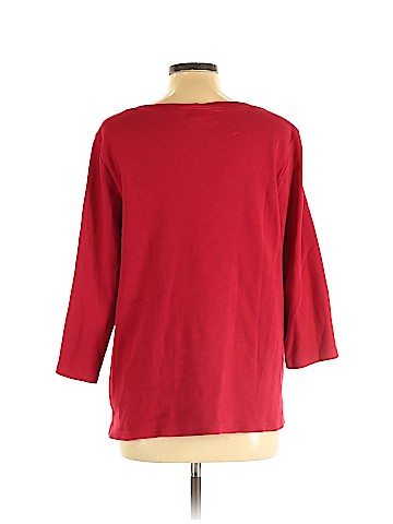 Karen Scott 3/4 Sleeve Top (view 2)