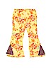 Baby Nay Floral Polka Dots Yellow Casual Pants Size 3T - photo 2