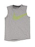 Nike 100% Polyester Graphic Gray Active Tank Size M (youth) - photo 1