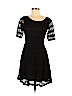 Rewind Black Cocktail Dress Size M - photo 1