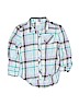 Jumping Beans Blue Long Sleeve Button-Down Shirt Size 4 - photo 1