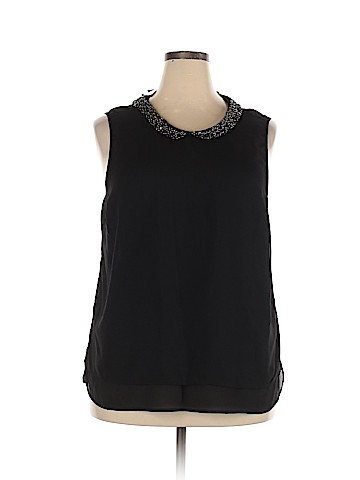 Attention Sleeveless Blouse (view 1)