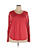Faded Glory Red Long Sleeve T-Shirt Size XXL - photo 1