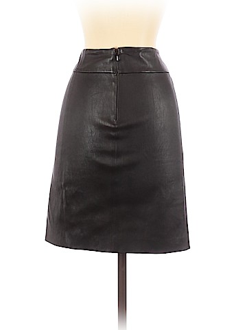 Vince. Faux Leather Skirt (view 2)