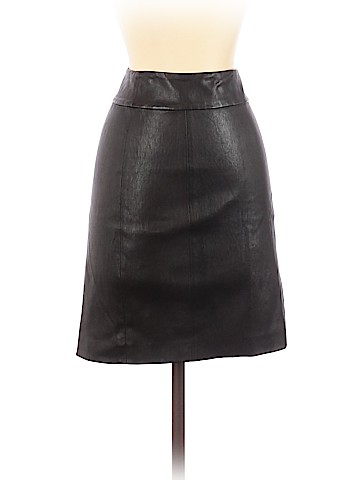 Vince. Faux Leather Skirt (view 1)
