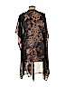 Maurices 100% Polyester Black Kimono Size 1 - photo 2