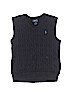 Polo by Ralph Lauren 100% Cotton Blue Sweater Vest Size 7 - photo 1