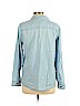 Caslon 100% Cotton Blue Long Sleeve Button-Down Shirt Size L (petite) - photo 2