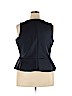 ELOQUII Blue Sleeveless Top Size 20 - photo 2