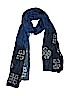 Assorted Brands 100% Silk Print Blue Silk Scarf One size - photo 1