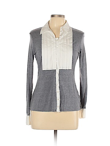 Anne Fontaine Long Sleeve Button-Down Shirt (view 1)