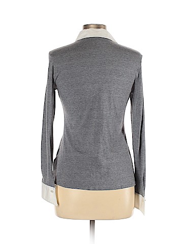 Anne Fontaine Long Sleeve Button-Down Shirt (view 2)