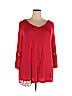 C established 1946 Red 3/4 Sleeve Top Size 18 - photo 1