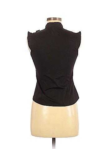 Emporio Armani Sleeveless Button-Down Shirt (view 2)