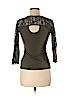 Candie's Green 3/4 Sleeve Top Size M - photo 2