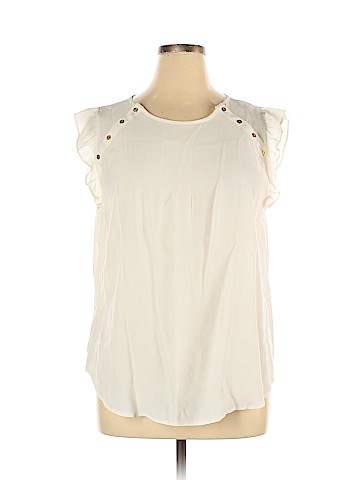 Ann Taylor LOFT Short Sleeve Blouse (view 1)