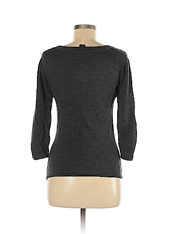 Pink Tartan Wool Pullover Sweater (view 2)