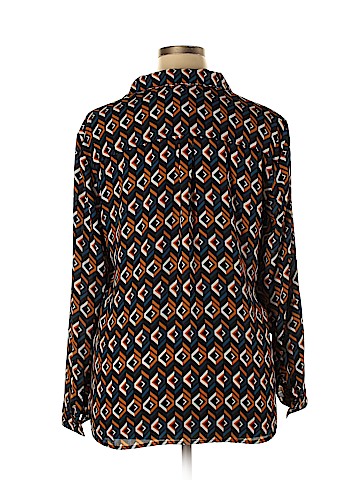 NY Collection Long Sleeve Blouse (view 2)