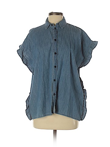 Madewell Short Sleeve Button-Down Shirt (view 1)