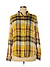 Aeropostale 100% Rayon Yellow Long Sleeve Button-Down Shirt Size XL - photo 1