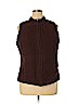 Basic Editions 100% Cotton Brown Vest Size XL - photo 1
