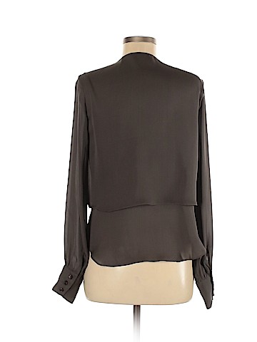 Alvin Valley Long Sleeve Silk Top (view 2)
