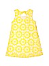 Lilt 100% Polyester Floral Yellow Dress Size 4T - photo 2