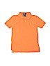 Polo by Ralph Lauren 100% Cotton Solid Orange Short Sleeve Polo Size 5 - photo 1