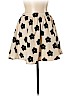 Lush 100% Polyester Ivory Casual Skirt Size L - photo 1